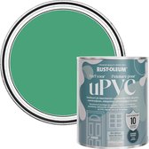 Rust-Oleum Groen Zijdeglans Verf voor PVC - Emerald 750 ml