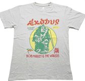 Bob Marley Tshirt Homme -L- 1977 Tour Grijs