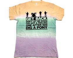 The Beatles - Get Back Gradient Heren T-shirt - 2XL - Multicolours