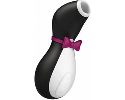 louter kever Springen Satisfyer Penguin - Luchtdruk Vibrator - Zwart/ Wit | bol.com
