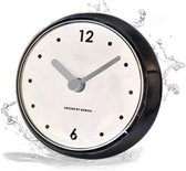 Horloge de Douche Quartz - Horloge de salle de bain Grijs - Klok de salle de bain étanche - Horloge de salle de bain - Horloge de Cuisine
