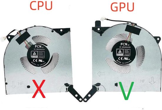 Ventilateur De Refroidissement CPU Pour Lenovo Legion 5 Pro - Compatible 16ACH6H, R9000P, Y9000P 2021