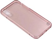 iPhone X/XS Oud Roze Siliconen Gel TPU / Back Cover / Hoesje iPhone X/XS