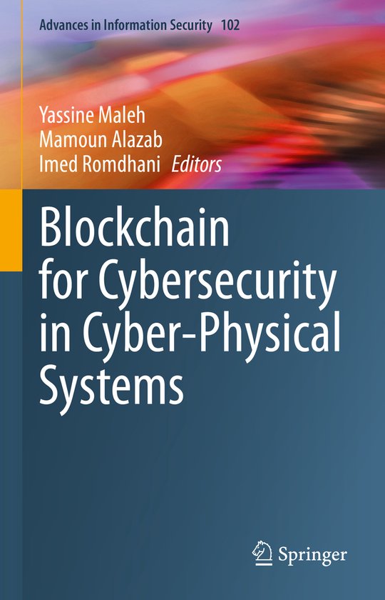 Advances in Information Security102- Blockchain for Cybersec ... - cover