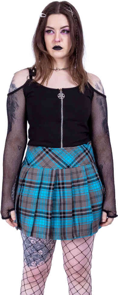 Heartless - Zorya Korte rok - XXL - Turquoise