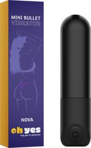 OHYES® Bullet Vibrator - Mini Vibrators voor Vrouwen - Clitoris Stimulator - Sex Toys voor vrouwen - 10 standen Mini Vibrator - Nova
