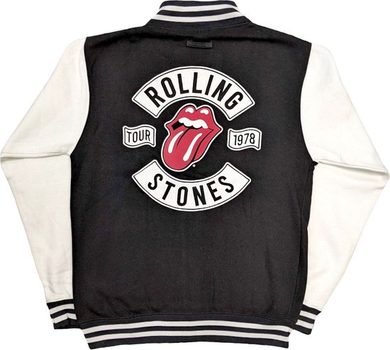 The Rolling Stones - Tour '78 Varsity jacket - 2XL - Zwart