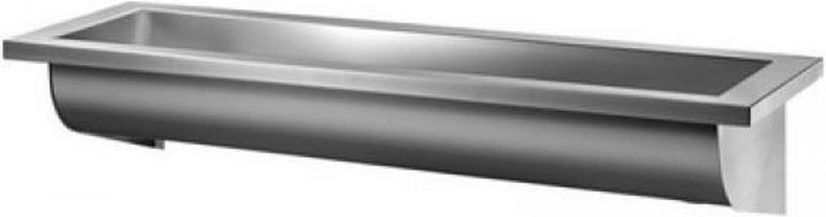 CANAL collectieve wastafel wandmodel 1400 mm