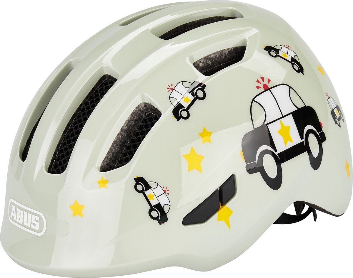Abus Kinderhelm Smiley 3.0 S Grey Police