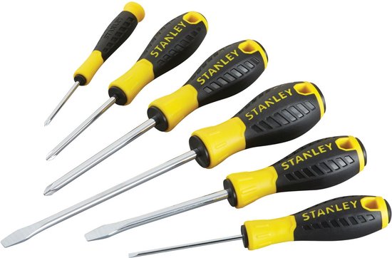 Stanley STHT0-60208 Schroevendraaierset Essential 6-delig klein