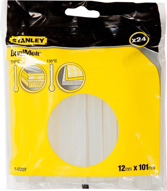 Stanley Lijmstick 11,5mm - 24 Stuks