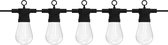 Calex Lichtsnoer 10m - Lichtslinger voor Buiten - Tuinverlichting - Terrasverlichting Warm Wit Licht