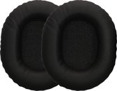 kwmobile 2x oorkussens geschikt voor AudioTechnica ATH-M70x - Earpads voor koptelefoon in zwart