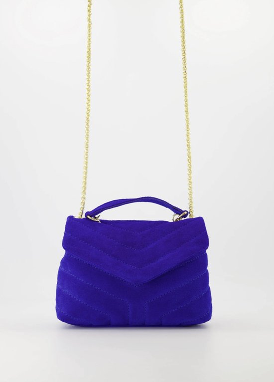 Suede Tas - Zwart