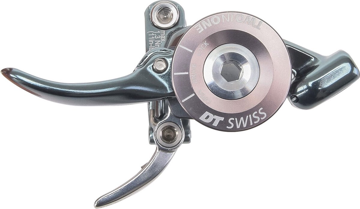 Dt Swiss Two-in-one Afstandsbediening Voor Verstelbare Zadelpen Zilver