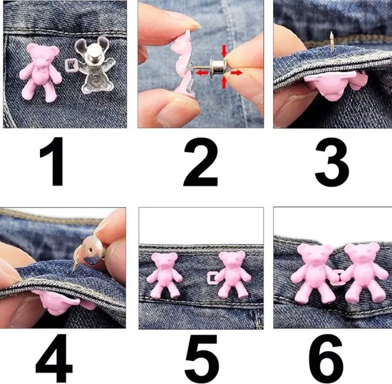 32 Stuks Onderkleding - Strakker - Tailleband - Geen Naaien Vereist Voor Het Versmallen Van De Taille Boorden En Broekspijpen