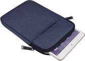 DrPhone S06 10.5 inch Sleeve - Tablethoes – Pouchbag - Geschikt voor o.a iPad Pro 11 2020, iPad 10.2 2019 / Samsung S6/S7 / Lenovo Tab 10 etc - Donkerblauw