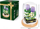 Faucon sage - Kit de Fleurs Tulip - Blocs Nano - Geen de fleurs Lego originales