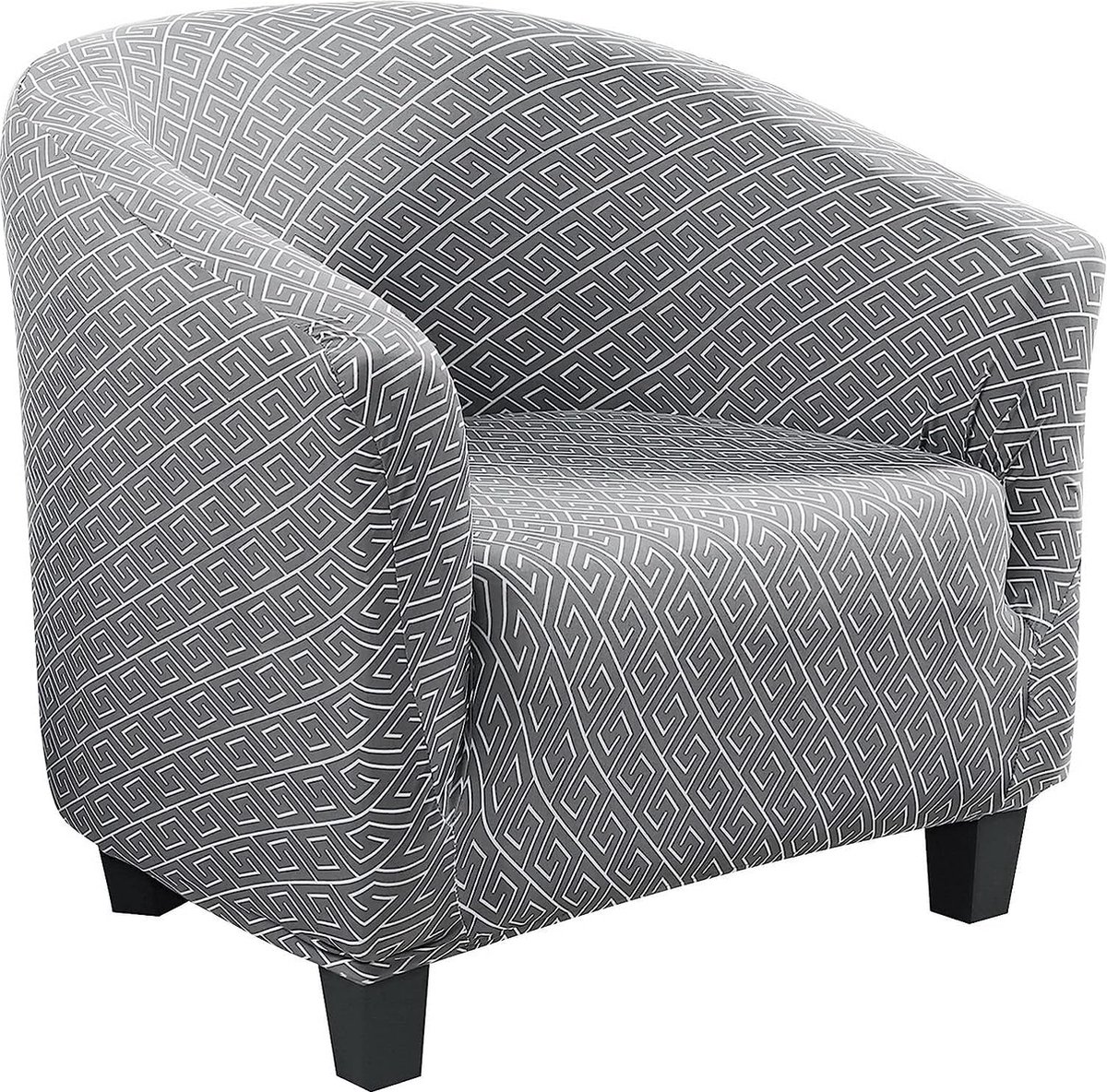 Universeel Club Fauteuil Hoes Stretch Chesterfield Fauteuil Hoes