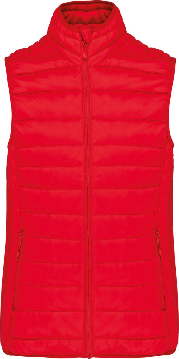 Kariban Ladies’ lightweight sleeveless down jacket K6114 Rood