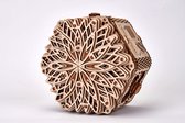 Wood Trick – Modelbouw 3D houten puzzel – ‘Mystery flower’ (WDTK045) – 278 stuks - Geen lijm noch verf nodig!