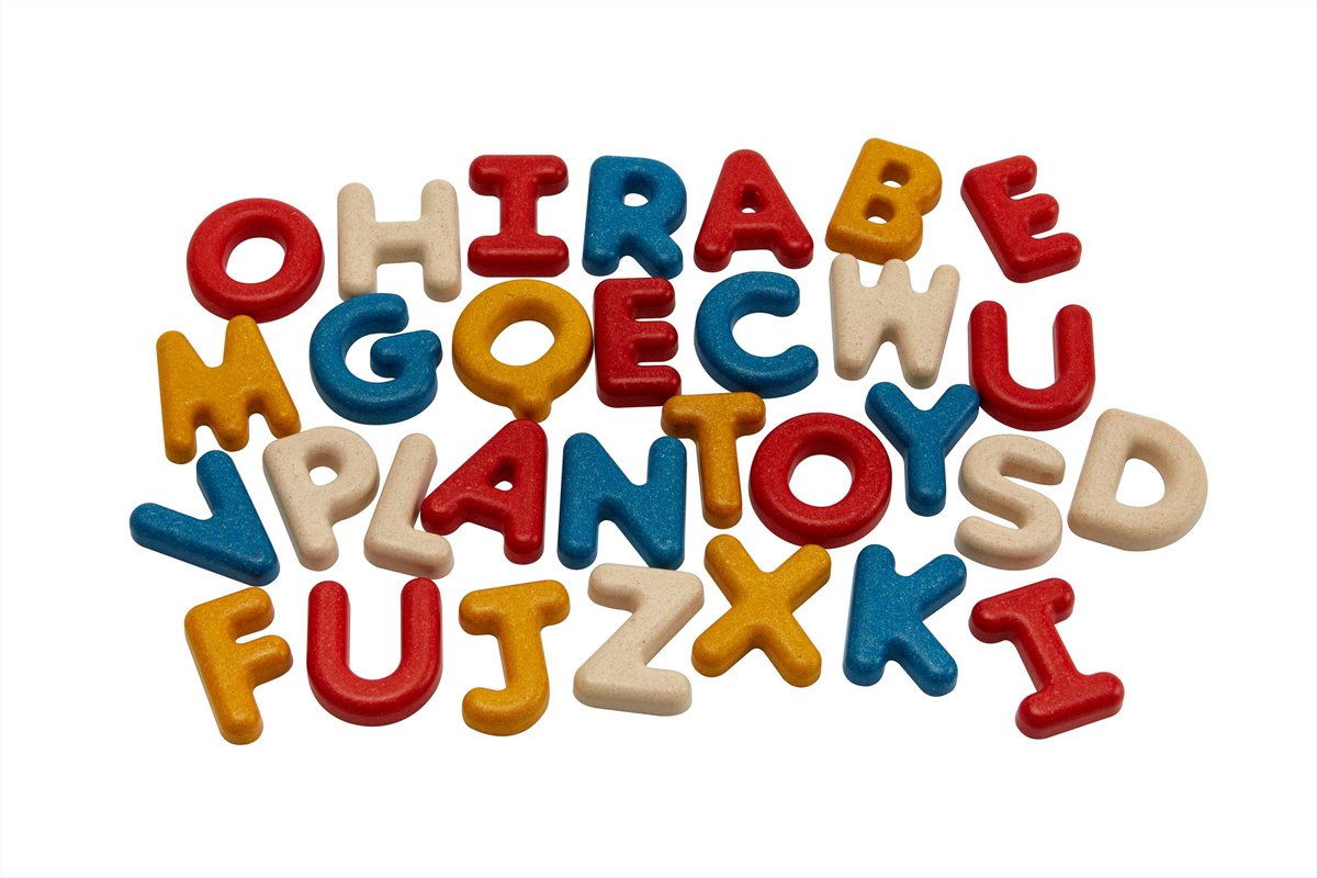 Lettres magnétiques minuscules majuscules pour les enfants Symboles  Alphabet