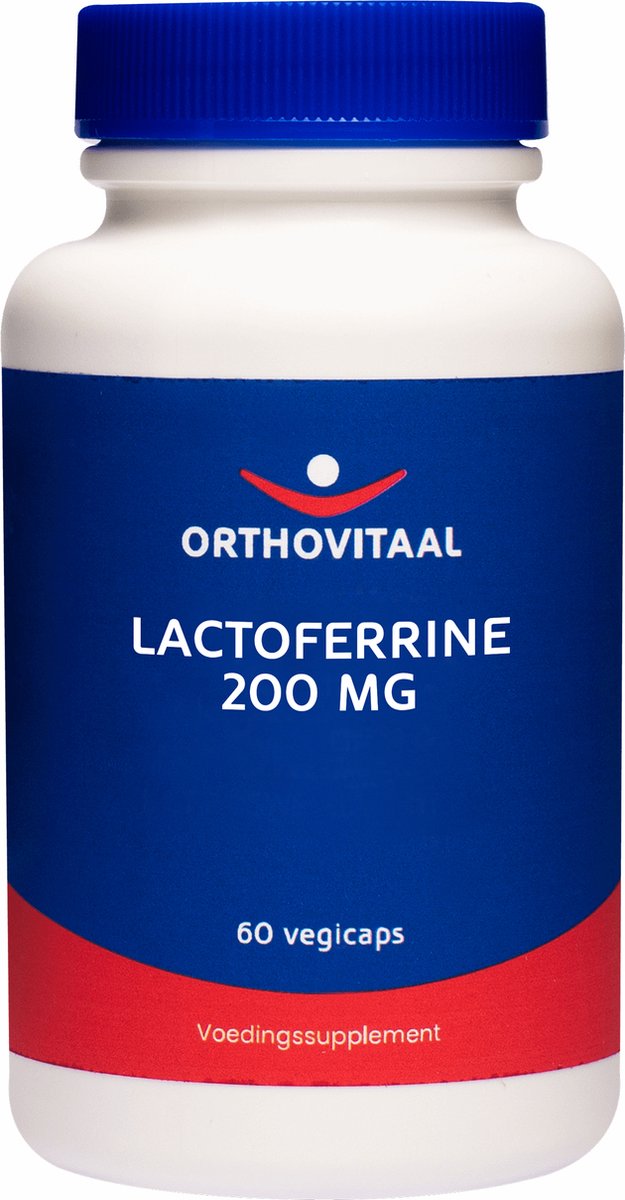 Goedkoopste Orthovitaal - Lactoferrine 200 mg - 60 vegicaps - Vitaminen - voedingssupplement