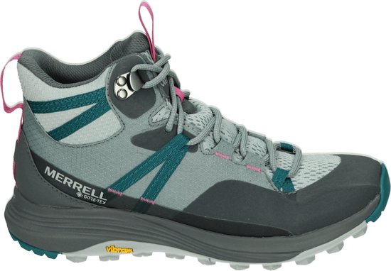 Merrell J037284 SIRES 4 MID GTX - Dames wandelschoenenHalf-hoge schoenenWandelschoenen - Kleur: Grijs - Maat: 42