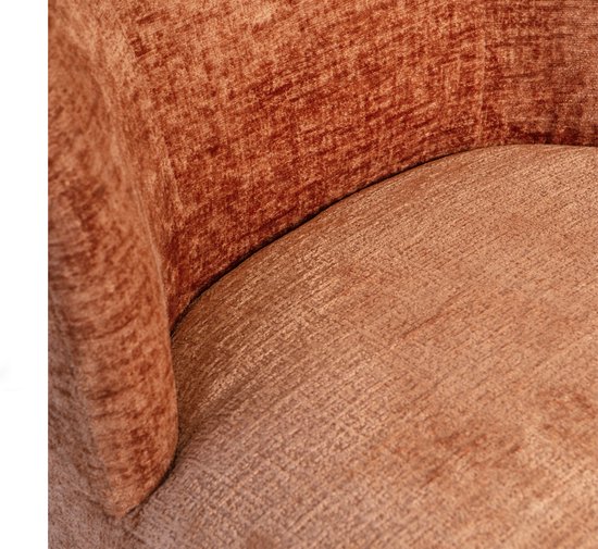 WOOOD Atty Draaifauteuil - Polyester - Bloesem - 75x74x65