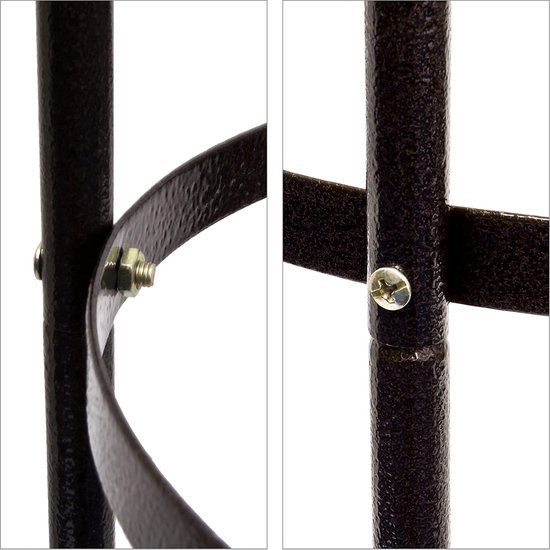 Achla Designs Aldrich II Rankgitter Aus Schmiedeeisen – Dekorative Kletterhilfe Für Garten
