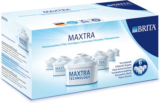 BRITA Maxtra Filterpatronen - 6 stuks - BRITA