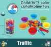 Afbeelding van het spelletje Montessori Kleurenspel - Kleuren Oefenen - Kleuren Spel - Cognitieve Ontwikkeling - Motorische Ontwikkeling - Sorteer Spel - Speelgoed Cadeau - Spelenderwijs Leren