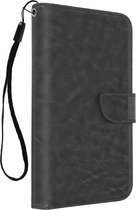 Etui Smartphone 5.0 à 5.3'' Portefeuille Multi-rangements Camera Slide noir