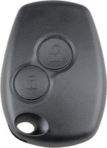 Boîtier de clé de voiture 2 boutons adapté à la clé Renault Kangoo / Renault Master / Renault Twingo / Dacia Logan / Sandero / Opel Movano / Renault .