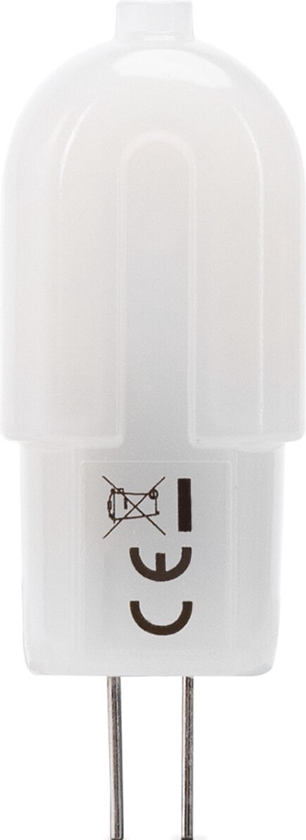 LED Lamp - Velvalux - G4 Fitting - Dimbaar - 2W - Helder/Koud Wit 6000K - Melkwit | Vervangt 20W