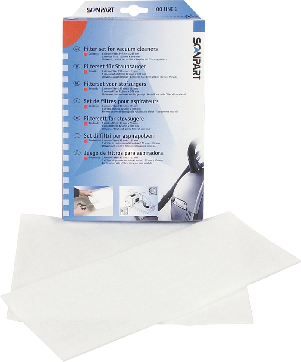 micro & motorfilter set universeel