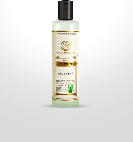 Khadi Natural Moisturizer Aloe Vera 210 ml bol