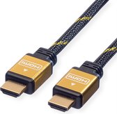 ROLINE GOLD HDMI HighSpeed Kabel met Ethernet, M-M, 2 m