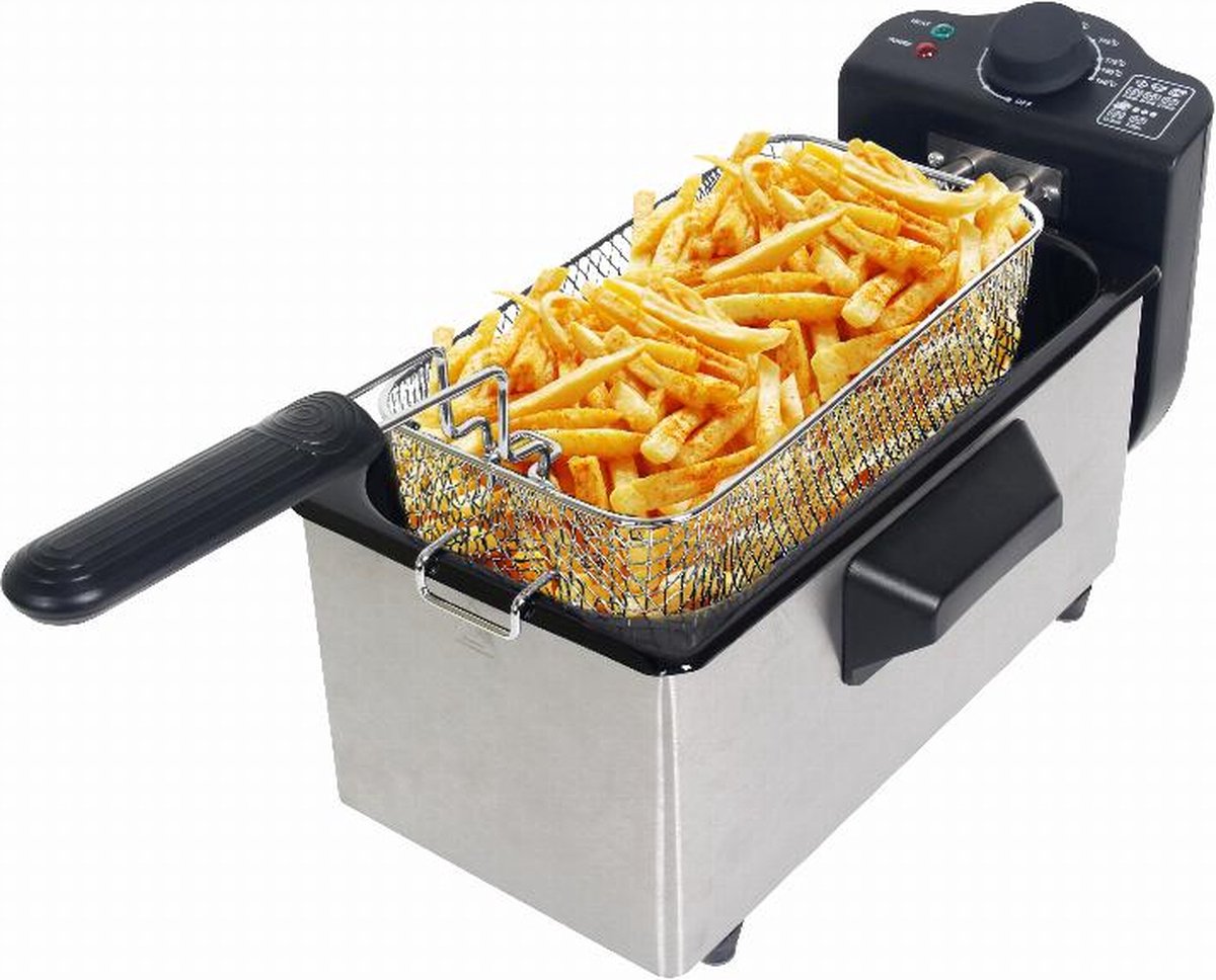 Fritel FR 1450 Unique 3 L Autonome 2200 W Friteuse Acier inoxydable