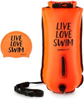 Buddyswim Live Love Swim Boei 28l Oranje 28 Liters