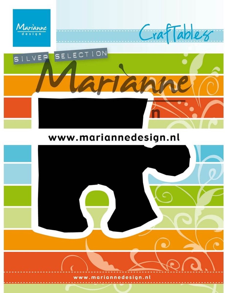 Marianne Design Craftables Snijmallen - Puzzelstukje