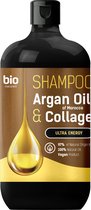 Marokkaanse arganolie en collageen shampoo voor alle haartypes 946ml
