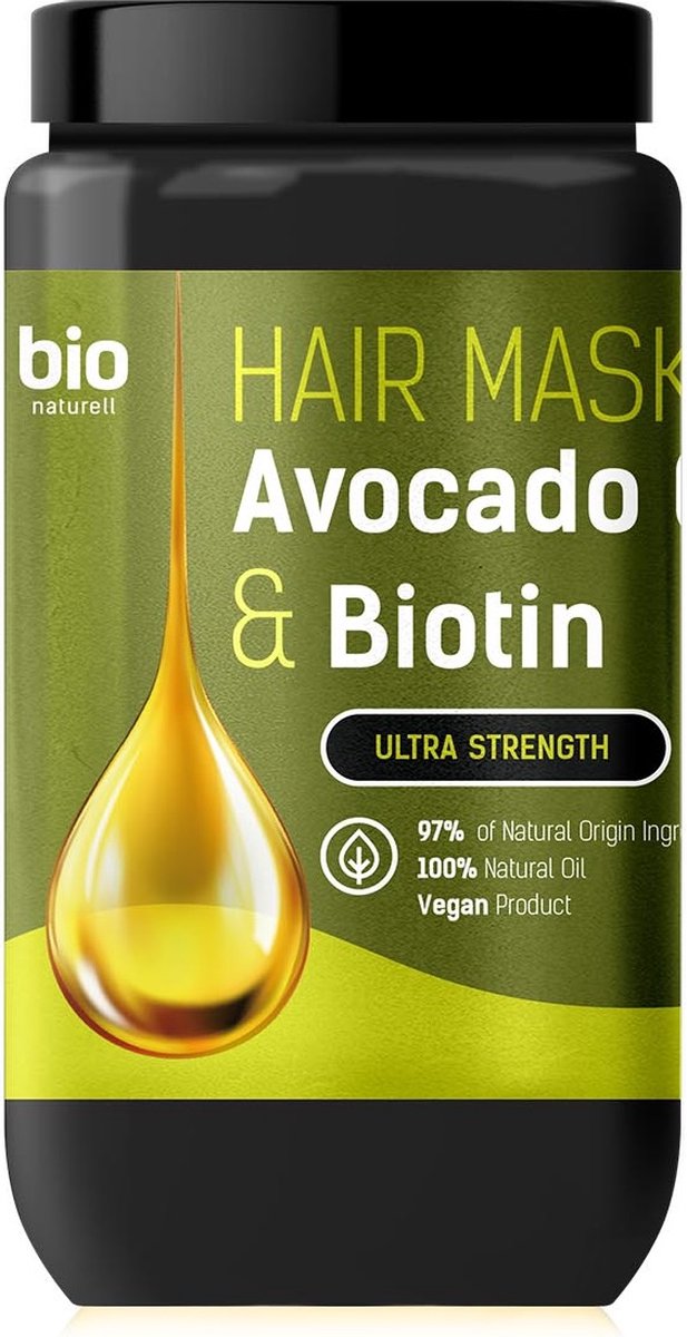 Haarmasker met avocado-olie en biotine 946ml