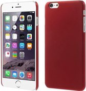 GadgetBay Stevige gekleurde hardcase iPhone 6 Plus 6s Plus Hoesje - Rood