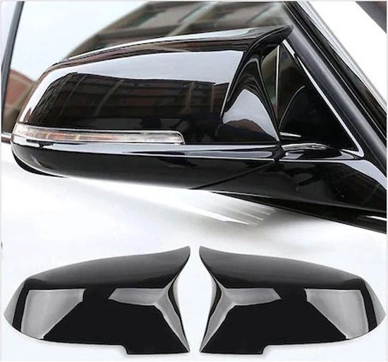 Spiegelkappen Für BMW - Glänzend Schwarze Abdeckungen Für Rückspiegel