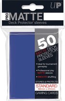 Deck Protector Trading Card Sleeves Sleeves - Pro-Matte Blue D12 - 50 stuks