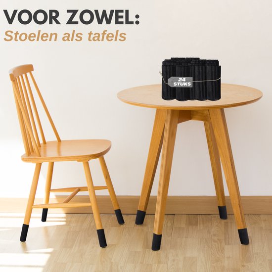 VAIVE Protège-jambes de chaise - Protecteur de sol - Chaussettes de jambe de chaise - Cache-jambes pour chaises - Protecteurs de jambe de chaise - Chaussettes de chaise