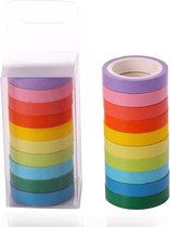 Washi Tape - Washi Tape Bullet Journal - Masking tape - Bullet Journal Stickers - Bullet Journal Producten - Plakboek - Stickers Volwassenen - Plakband - Tape