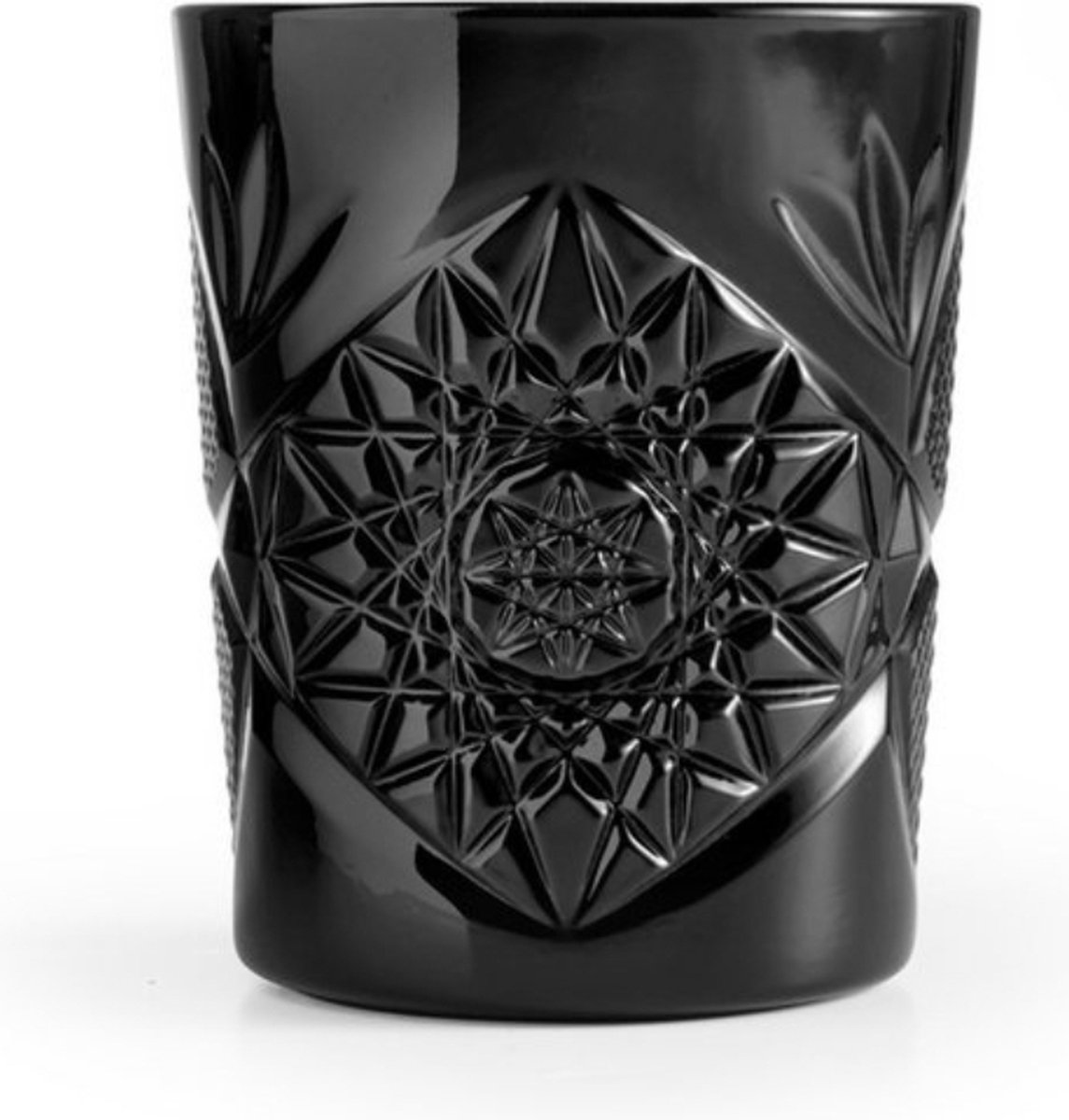 Hobstar Tumbler glas - 35cl | Black