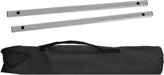 Veldbed 1 Persoon - Stretcher - Kampeerbed - Vouwbed - Campingbed Volwassenen - Opvouwbaar Bed - Reisbed - 110kg - Zwart van Adventure Goods — afbeelding 3